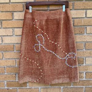 Rare Vintage Margaret Vanghan Tapestry Skirt